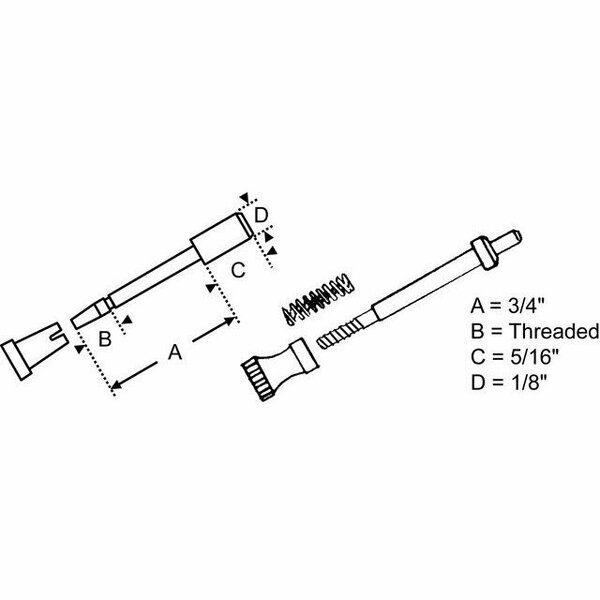 Strybuc Plunger Assembly 90-22